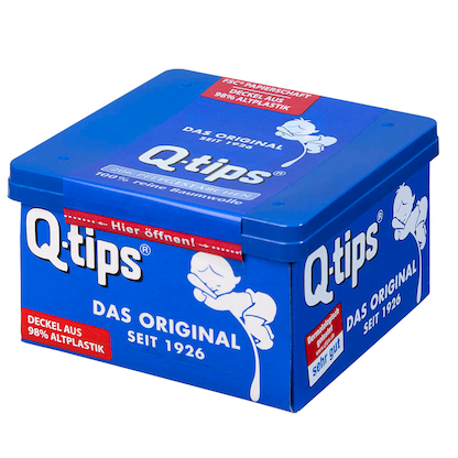 Artikelbild 2 für Q-tips® Wattestäbchen weiß, 206 St., Artikelnummer 976946