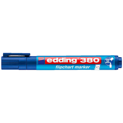 Artikelbild 8 für edding 380 Flipchart-Marker farbsortiert 1,5 - 3,0 mm, 4 St., Artikelnummer 541441
