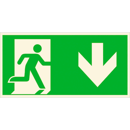 Artikelbild für SafetyMarking® Rettungszeichen-Aufkleber 