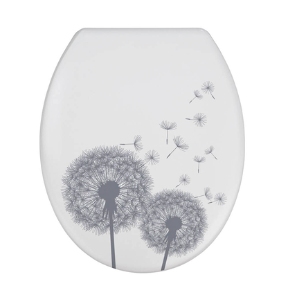 Artikelbild für WENKO WC-Sitz mit Absenkautomatik Pusteblumen weiß, 1 St., Artikelnummer 666047