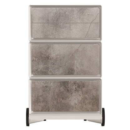 Artikelbild 3 für PAPERFLOW easyBox Industrial Rollcontainer weiß, bunt 61723 4 Auszüge 39,0 x 43,6 x 64,2 cm, Artikelnummer 214359