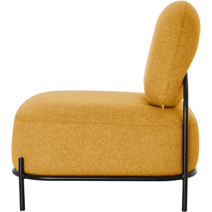 Artikelbild 3 für meet powered by PAPERFLOW Sessel ADMIRAAL gelb schwarz Stoff 66,5 x 71,0 x 77,0 cm, 1 St., Artikelnummer 140002