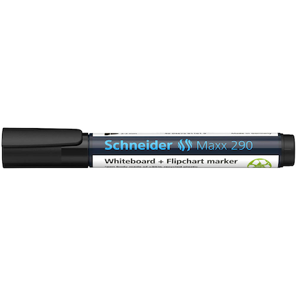 Artikelbild 2 für Schneider Maxx 290 Whiteboard- und Flipchart-Marker farbsortiert 2,0 - 3,0 mm, 4 St., Artikelnummer 898960