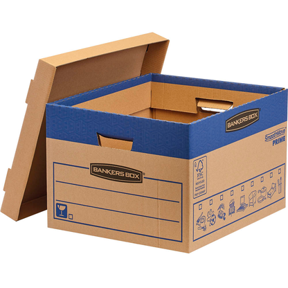 Artikelbild 2 für Bankers Box Umzugskartons SmoothMove Prime 44,5 x 38,7 x 29,4 cm, 10 St., Artikelnummer 539159