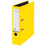 Artikelbild 1 für VON LEITZ Ordner gelb Karton 8,0 cm DIN A4, 1 St., Artikelnummer 635936