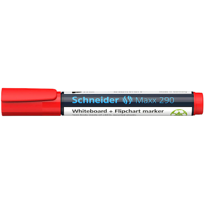 Artikelbild 3 für Schneider Maxx 290 Whiteboard- und Flipchart-Marker farbsortiert 2,0 - 3,0 mm, 4 St., Artikelnummer 898960