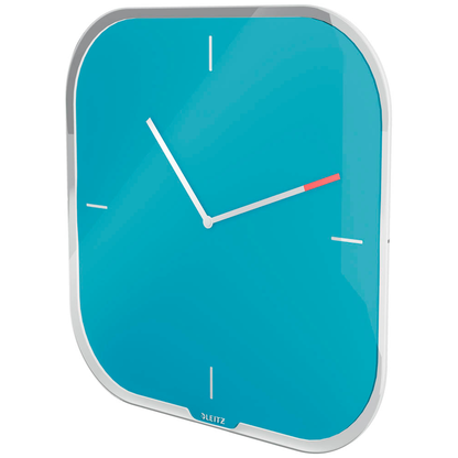 Artikelbild 7 für LEITZ Wanduhr Cosy blau Sicherheitsglas 30,0 x 30,0 cm, Artikelnummer 424384
