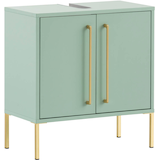 Artikelbild 1 für MÖBELPARTNER Waschbeckenunterschrank Sarah 146545 mint 57,1 x 30,1 x 61,2 cm, Artikelnummer 673382