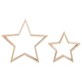 Artikelbild 1 für Rayher Bastelholz natur Holzrahmen-Set Stern, 1 Pack, Artikelnummer 928523