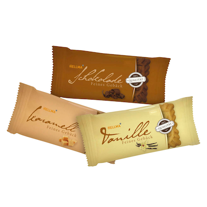 Artikelbild für HELLMA Feines Gebäck 3er Mix Kekse 1,12 kg, 200 St., Artikelnummer 392308
