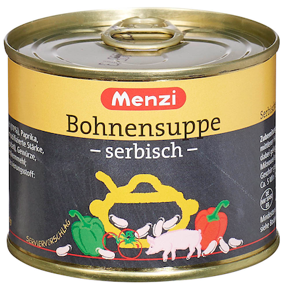 Artikelbild 3 für Menzi serbische Bohnensuppe Eintopf 5x 200,0 ml, 5 St., Artikelnummer 178941