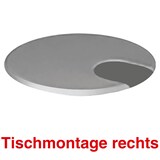 Artikelbild 1 für Kerkmann Move Kabeldurchführung 6,0 cm silber, Artikelnummer 852588