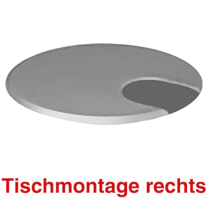 Artikelbild für Kerkmann Move Kabeldurchführung 6,0 cm silber, Artikelnummer 852588