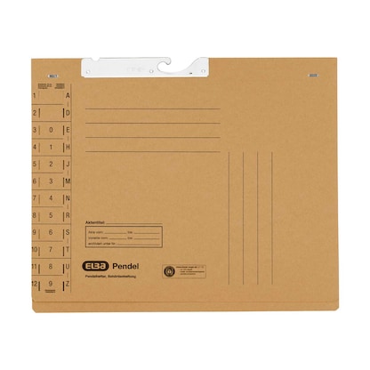 Artikelbild 2 für ELBA Pendelhefter Karton naturbraun DIN A4 1x Amtsheftung, 1 St., Artikelnummer 751034