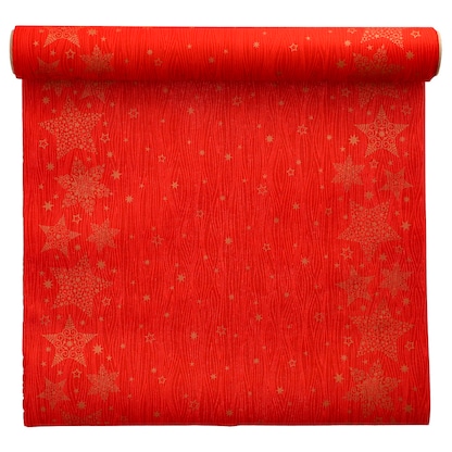 Artikelbild für PAPSTAR Tischläufer Christmas Shine 88657 rot 40,0 cm x 3,0 m, 1 St., Artikelnummer 313249