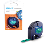 Artikelbild 1 für DYMO Schriftband LetraTag 91224 S0721640, 12 mm, schwarz auf grün, 1 St., Artikelnummer 179101