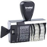 Artikelbild 1 für trodat Datumstempel mit Text Classic 1117 ohne Logo, 1 St., Artikelnummer 500926