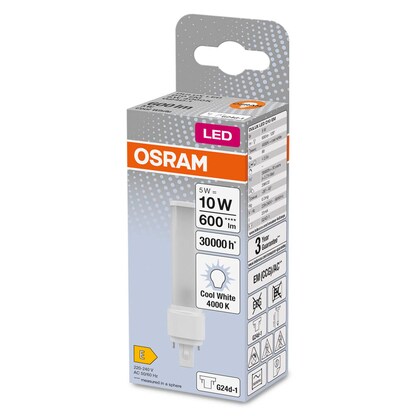 Artikelbild 2 für OSRAM LED-Lampe DULUX D G24 d-1 10 W matt, 1 St., Artikelnummer 144289