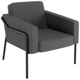 Artikelbild 1 für medso powered by PAPERFLOW Sessel MEDSO L anthrazit schwarz Stoff 75,0 x 74,3 x 73,6 cm, 1 St., Artikelnummer 522478