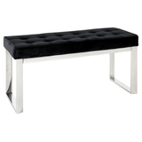 Artikelbild 1 für HAKU Möbel Sitzbank 18581 schwarz Stoff 100,0 cm, Artikelnummer 551637