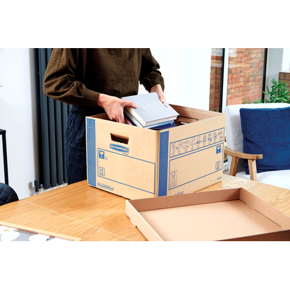 Artikelbild 6 für Bankers Box Umzugskartons SmoothMove Prime 46,4 x 39,0 x 29,4 cm, 5 St., Artikelnummer 538969