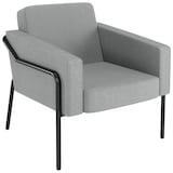 Artikelbild 1 für medso powered by PAPERFLOW Sessel MEDSO L grau schwarz Stoff 75,0 x 74,3 x 73,6 cm, 1 St., Artikelnummer 522486