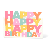 Artikelbild 1 für LUMA Geburtstagskarte Happy Birthday LU GKO 06 bunt, 1 St., Artikelnummer 716041