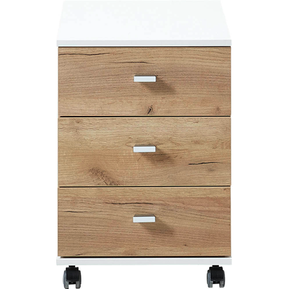 Artikelbild 12 für GERMANIA Lioni Büromöbel-Set weiß, eiche, Artikelnummer 790903