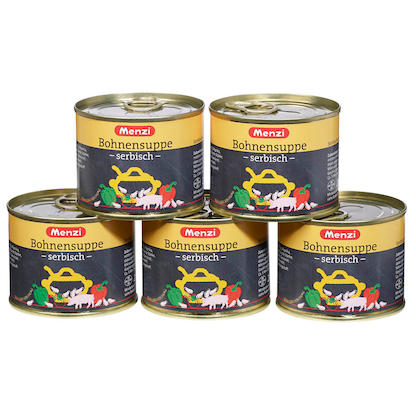 Artikelbild für Menzi serbische Bohnensuppe Eintopf 5x 200,0 ml, 5 St., Artikelnummer 178941