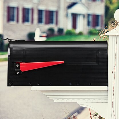 Artikelbild 4 für relaxdays Zeitungsrolle US Mail 10028065_46 schwarz mit Zeitungsfach, Artikelnummer 521553