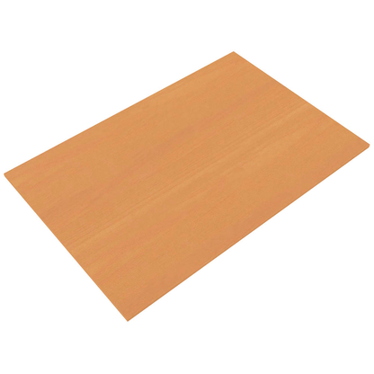 Artikelbild für ith möbel Tischplatte buche rechteckig 120,0 x 80,0 x 2,5 cm, Artikelnummer 128149
