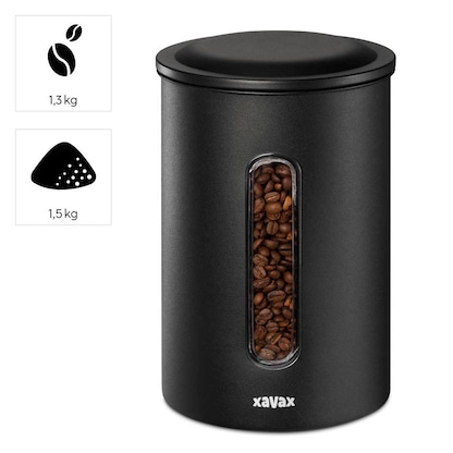 Artikelbild 2 für xavax® Kaffeedose schwarz, 1 St., Artikelnummer 275846