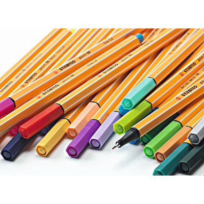 Artikelbild 3 für STABILO point 88 Zebrui Fineliner farbsortiert 0,4 mm, 20 St., Artikelnummer 163826
