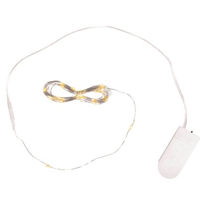 Artikelbild 2 für Rayher Micro 20er LED Lichterkette weiß 2,2 m, 1 Pack, Artikelnummer 928903