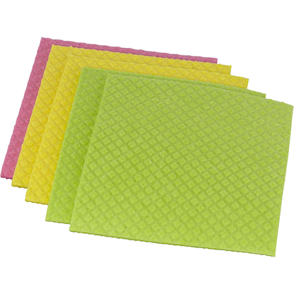 Artikelbild 2 für flink & sauber Schwammtücher Baumwolle 95 °C waschbar, 5 St., Artikelnummer 212633