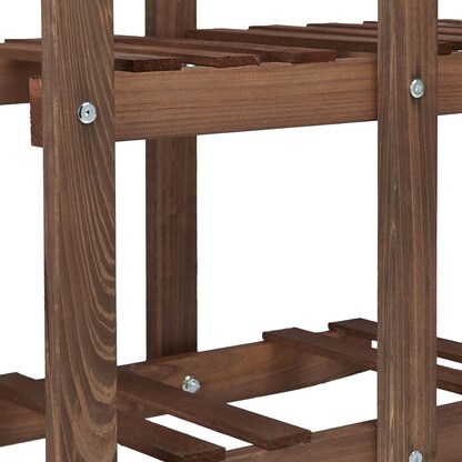 Artikelbild 4 für relaxdays Blumenregal Holz dunkelbraun rechteckig 81,0 x 125,0 cm, 1 St., Artikelnummer 451494