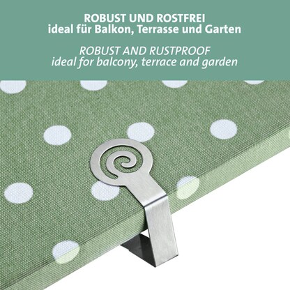 Artikelbild 4 für WESTMARK Tischtuchklammern silber, 4 St., Artikelnummer 997092