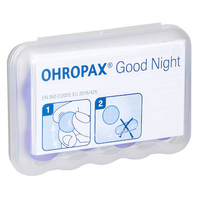 Artikelbild 4 für OHROPAX® Gute Nacht Ohrstöpsel 23 dB Silikon, 8 St., Artikelnummer 463097