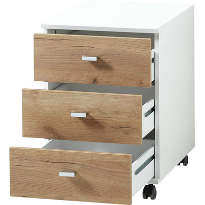 Artikelbild 13 für GERMANIA Lioni Büromöbel-Set weiß, eiche, Artikelnummer 790903