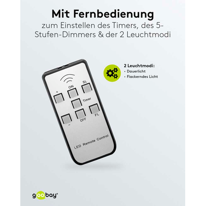 Artikelbild 9 für goobay LED-Teelichter weiß, 6 St., Artikelnummer 725436