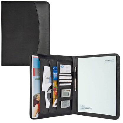 Artikelbild für WEDO Konferenzmappe Elegance Kunstfaser DIN A4 schwarz, Artikelnummer 149088