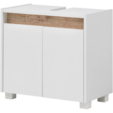 Artikelbild 1 für MÖBELPARTNER Waschbeckenunterschrank Cosmo 146316 weiß 56,9 x 33,0 x 54,6 cm, Artikelnummer 673337