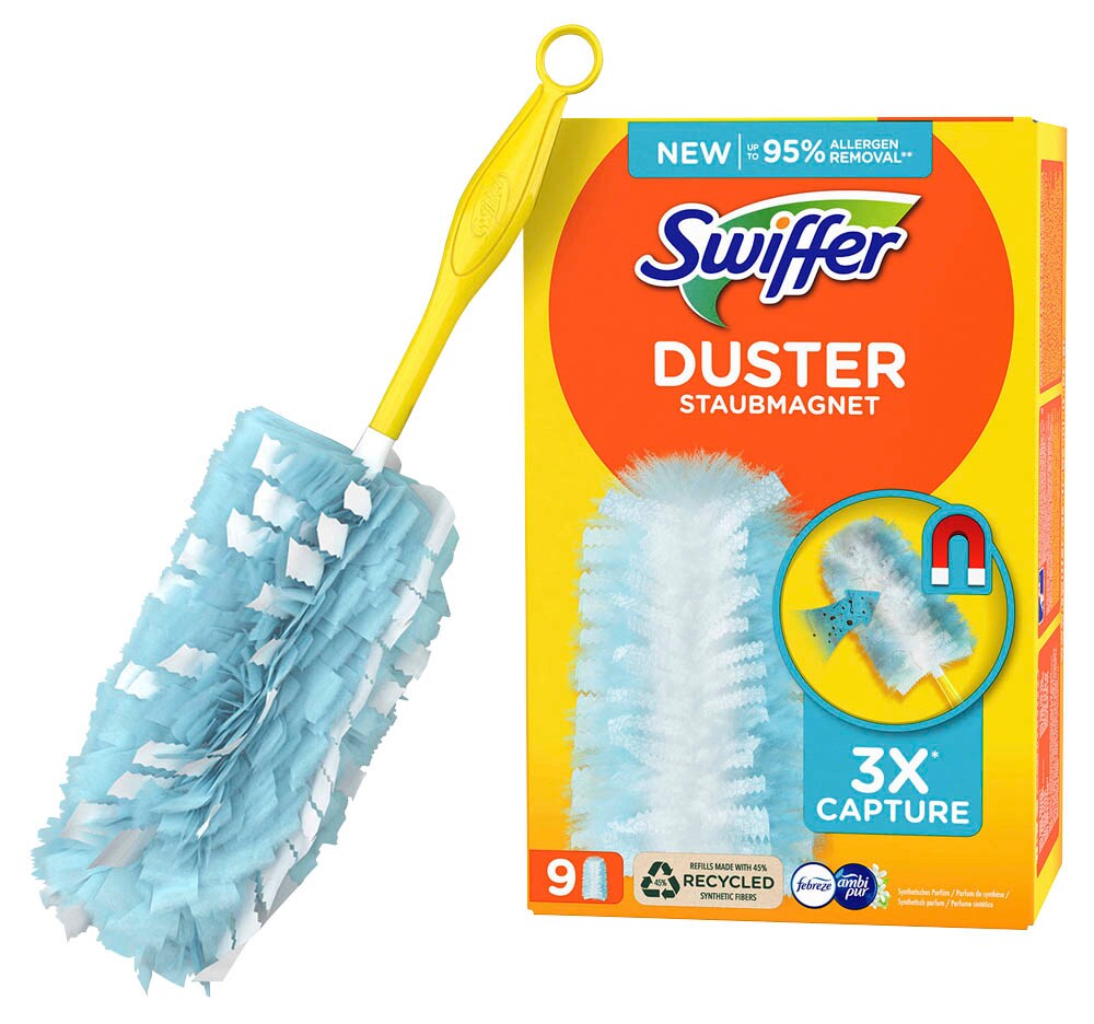 Swiffer Duster Staubfänger, 72 Tücher – Fängt 3x Mehr Staub, Für Schwer Erreichbare Stellen
