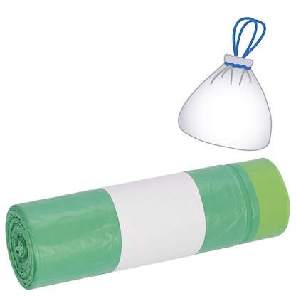 Artikelbild für DEISS Müllbeutel 60,0 l grün 18 µm, 20 St., Artikelnummer 551368