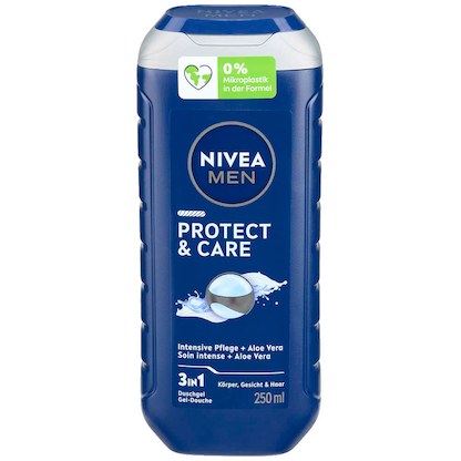 Artikelbild für NIVEA MEN Protect & Care Duschgel & Shampoo 250 ml, Artikelnummer 627584