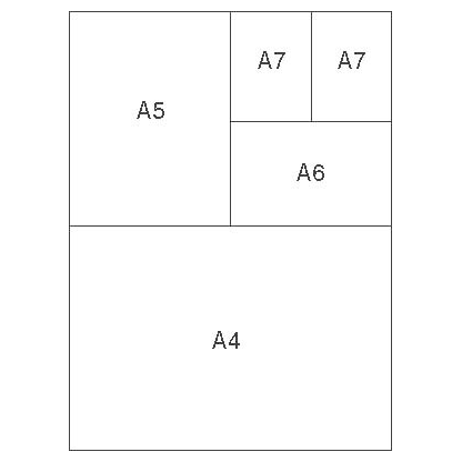 Artikelbild 3 für Notizpapier weiß DIN A7, ca. 250 Blatt, 1 Pack, Artikelnummer 850545