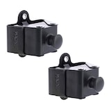 Artikelbild 1 für WAGNER® design yourself Garderobenhaken WH 2099 mit 1 Haken schwarz, 2 St., Artikelnummer 419347