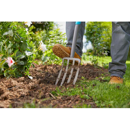 Artikelbild 5 für GARDENA ErgoLine Spatengabel Qualitätsstahl, Kunststoff, Artikelnummer 773639