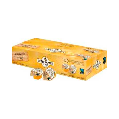 Artikelbild für BREITSAMER HONIG Imkergold cremig Honig, 120x 20,0 g, Artikelnummer 803856