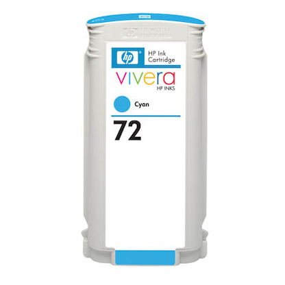 Artikelbild 3 für HP 72(C9371A) cyan Druckerpatrone, Artikelnummer 270173